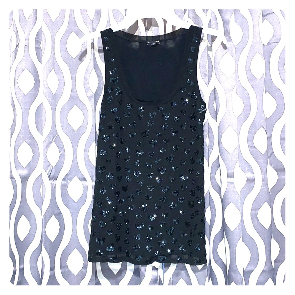 Express bedazzled tank top